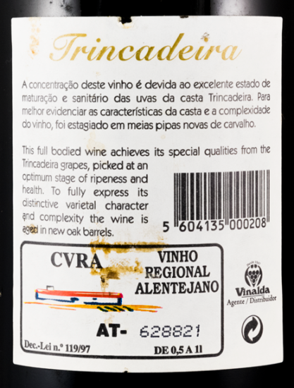 1999 João Portugal Ramos Vila Santa Trincadeira red