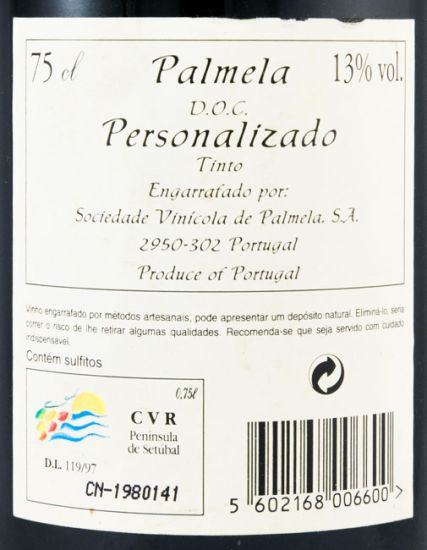 2003 Palmela Personalizado tinto