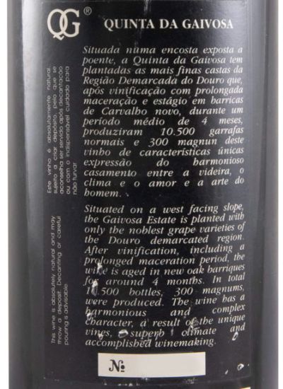 1994 Quinta da Gaivosa tinto
