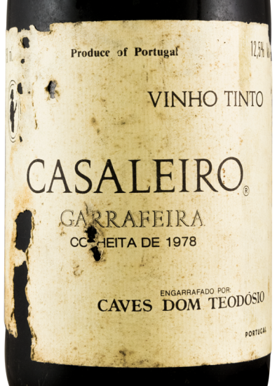 1978 Casaleiro Garrafeira tinto