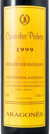 1999 Cerro das Pedras Aragonês red 50cl