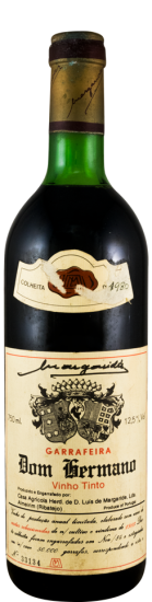 1980 Dom Hermano Garrafeira red