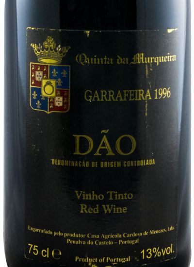 1996 Quinta da Murqueira Garrafeira red
