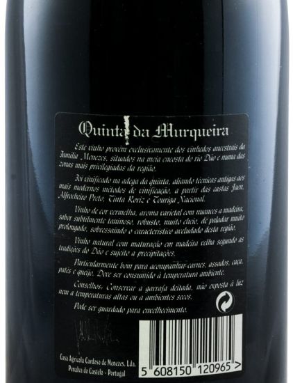1996 Quinta da Murqueira Garrafeira red