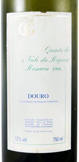 1996 Alves de Sousa Quinta do Vale da Raposa Reserva white