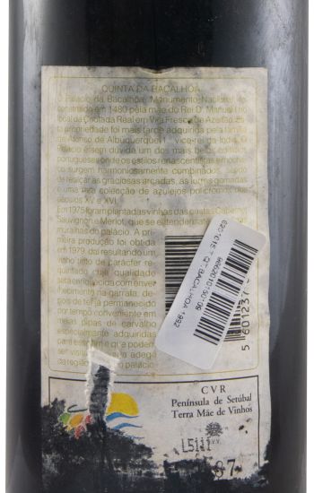 1992 Quinta da Bacalhôa red