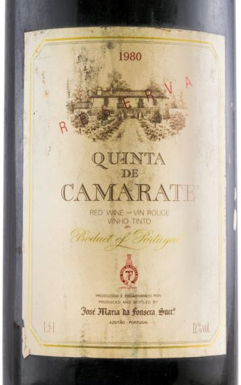 1980 José Maria da Fonseca Quinta de Camarate red 1.5L