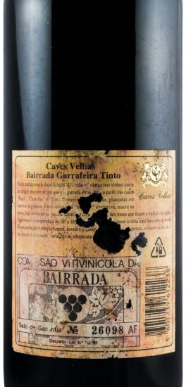 1992 Caves Velhas Garrafeira red