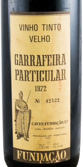 1972 Fundação Garrafeira Particular tinto