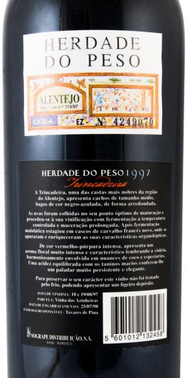 1997 Herdade do Peso Trincadeira tinto