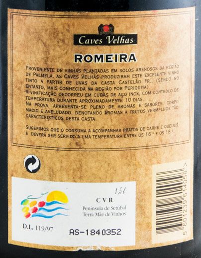 1999 Romeira red 1.5L