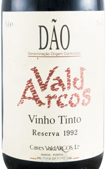 1992 Valdarcos Reserva red