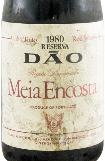 1980 Meia Encosta Reserva red 37.5cl