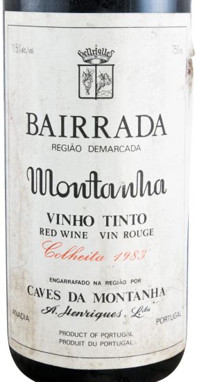 1983 Caves da Montanha Colheita Bairrada red