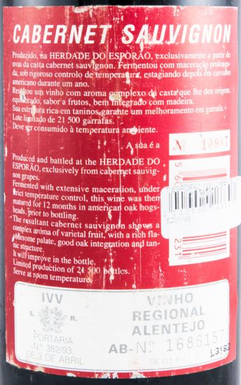 1991 Herdade do Esporão Cabernet Sauvignon red