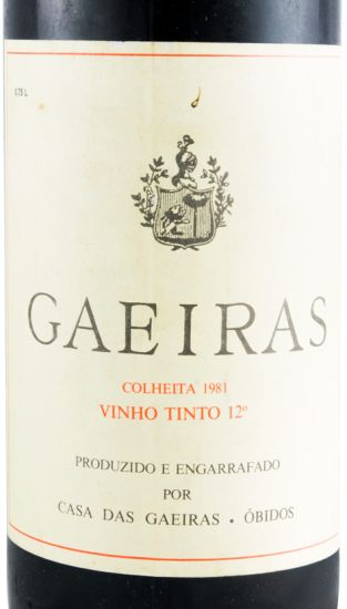 1981 Casa das Gaeiras tinto
