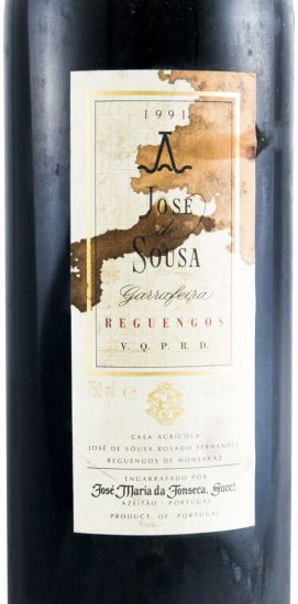 1991 José Maria da Fonseca José de Sousa Garrafeira tinto