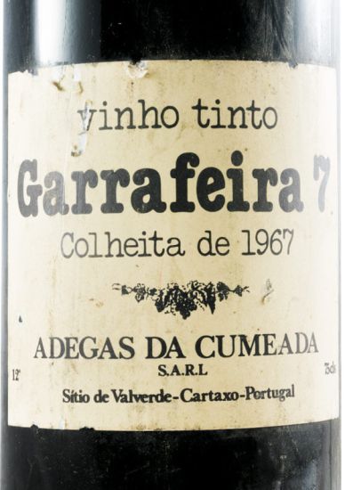 1967 Cumeada Garrafeira 7 red