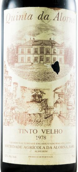 1978 Quinta da Alorna red