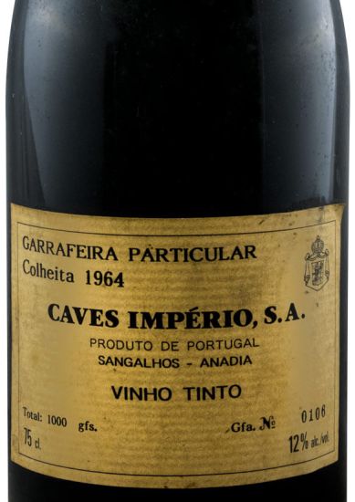 1964 Caves Império Garrafeira Particular tinto