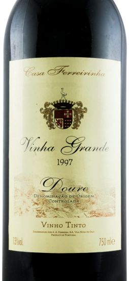 1997 Casa Ferreirinha Vinha Grande red