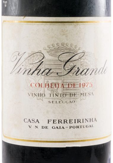 1975 Casa Ferreirinha Vinha Grande tinto