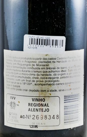 1988 José Maria da Fonseca José de Sousa Tinto Velho tinto
