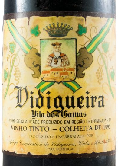 1990 Vidigueira Vila dos Gamas tinto