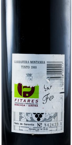 1988 Caves da Montanha Garrafeira Bairrada red