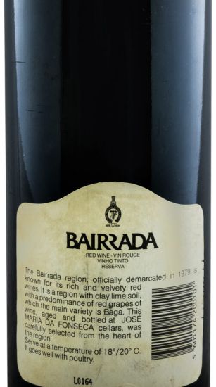 1985 José Maria da Fonseca Reserva red