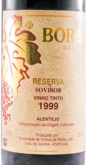 1999 Borba Sovibor Reserva red