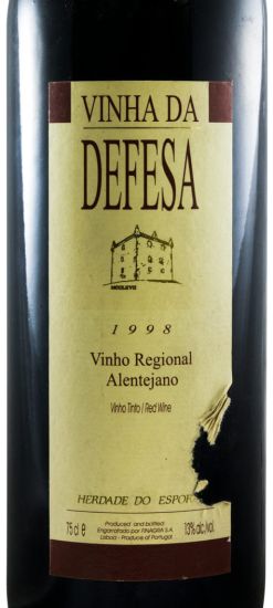 1998 Herdade do Esporão Vinha da Defesa tinto