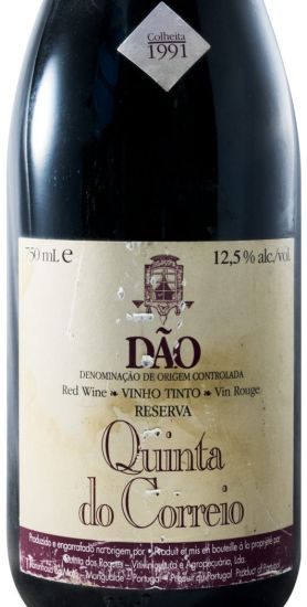 1991 Quinta dos Roques Quinta do Correio Reserva red