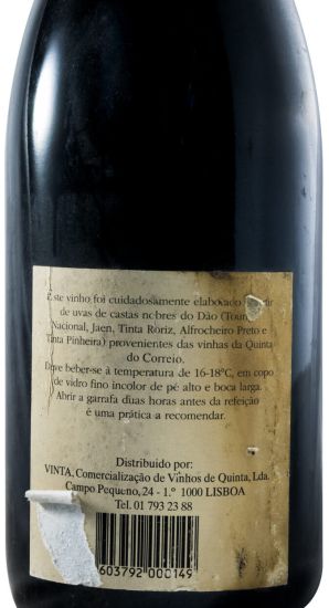1991 Quinta dos Roques Quinta do Correio Reserva red