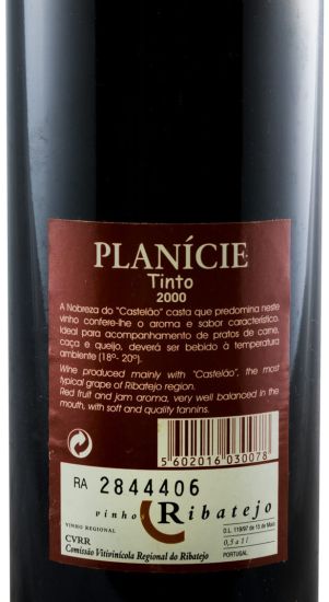 2000 Planície tinto