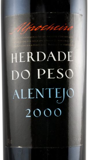 2000 Herdade do Peso Alfrocheiro red