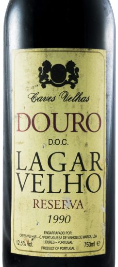 1990 Lagar Velho Reserva red