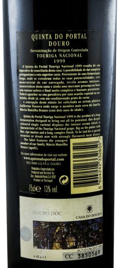 1999 Quinta do Portal Touriga Nacional tinto
