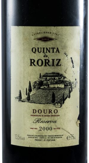 2000 Quinta de Roriz Reserva red