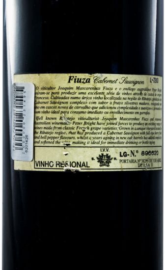 1995 Fiuza Cabernet Sauvignon tinto