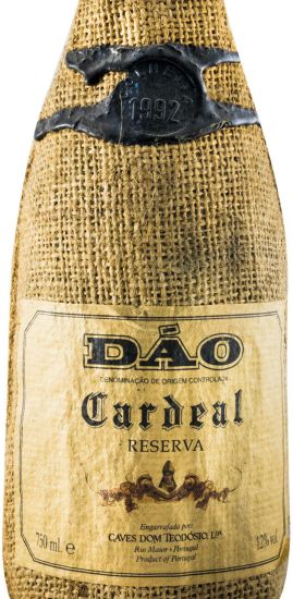 1992 Cardeal Reserva red