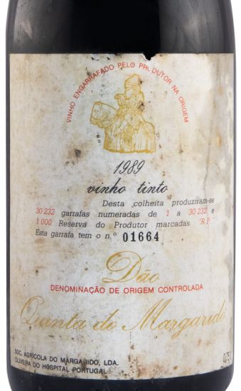 1989 Quinta do Margarido red
