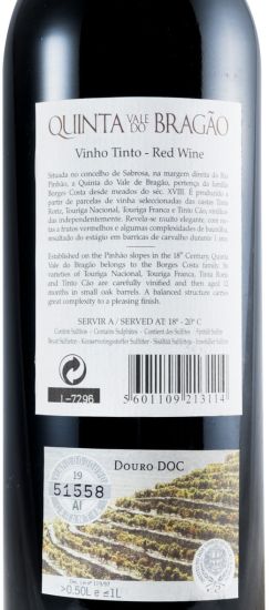 2003 Quinta Vale do Bragão red