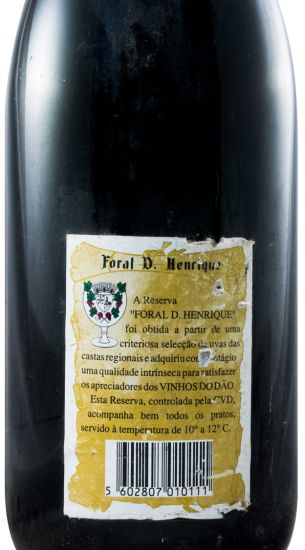 1989 Foral D. Henrique Reserva red