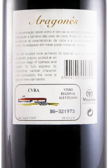 2000 João Portugal Ramos Aragonês tinto