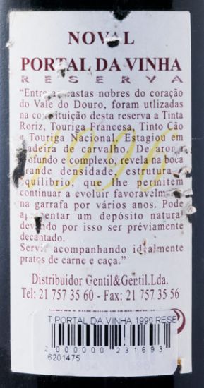 1996 Noval Portal da Vinha Reserva tinto