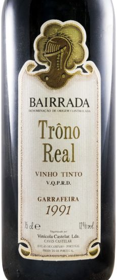 1991 Trôno Real Garrafeira tinto