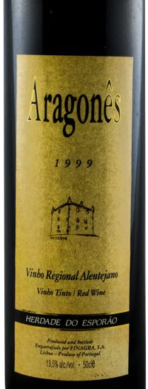 1999 Herdade do Esporão Aragonês tinto 50cl