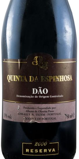 2000 Quinta da Espinhosa Reserva red