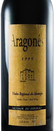 1995 Herdade do Esporão Aragonês red